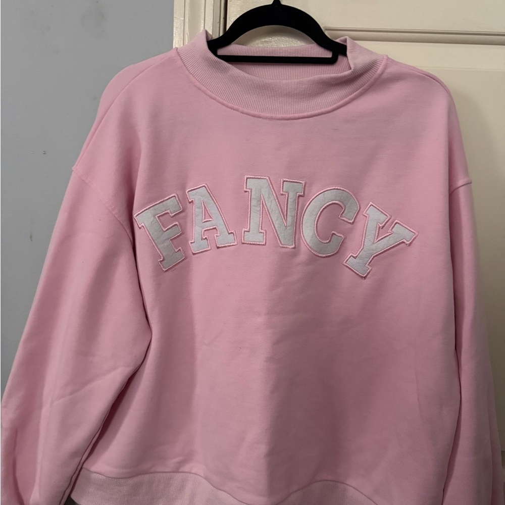 Fancy Pink Crewneck Sweatshirt